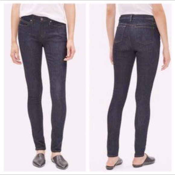 Eileen Fisher Raw Hem Skinny Jean - Picture 2 of 10